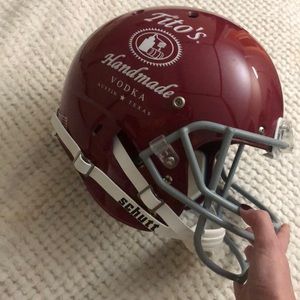 Ornamental Tito’s football helmet